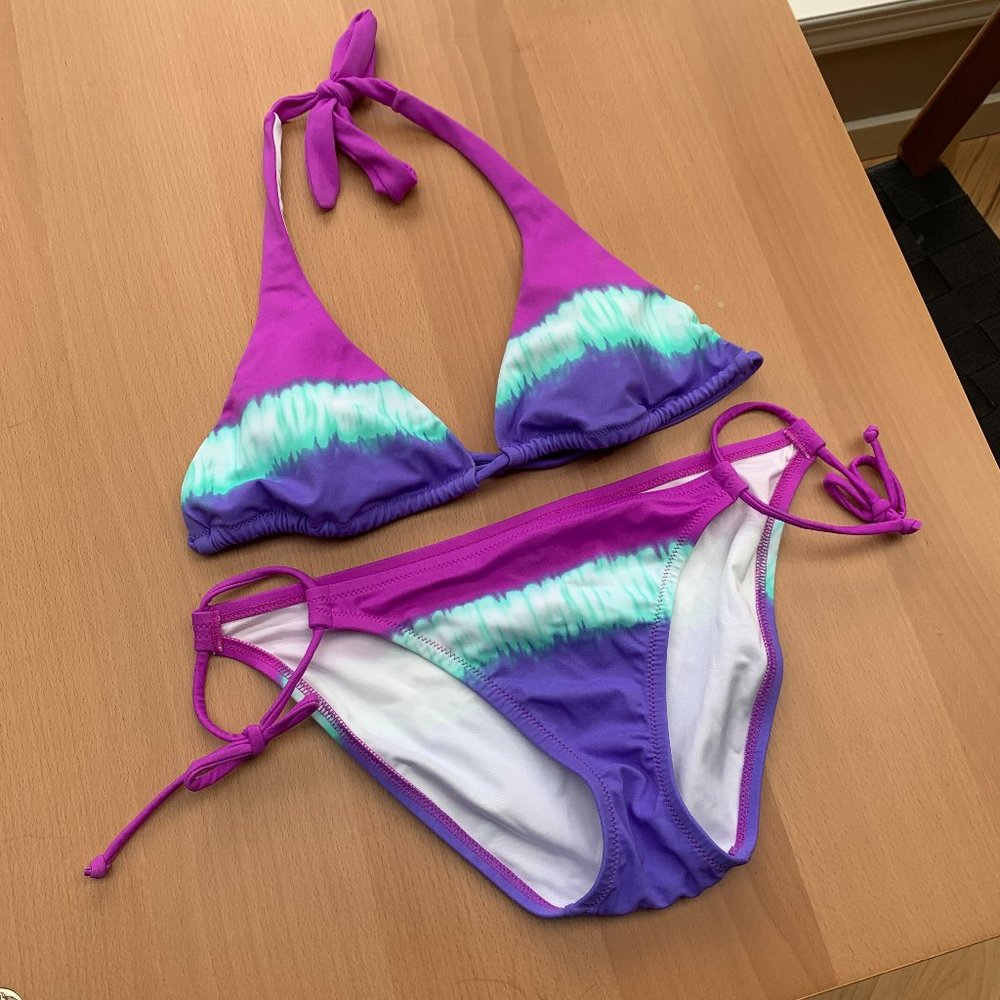 victoria's secret tie dye bikini swimsuit